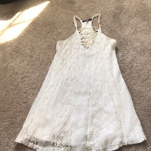 Fun white summer dress!